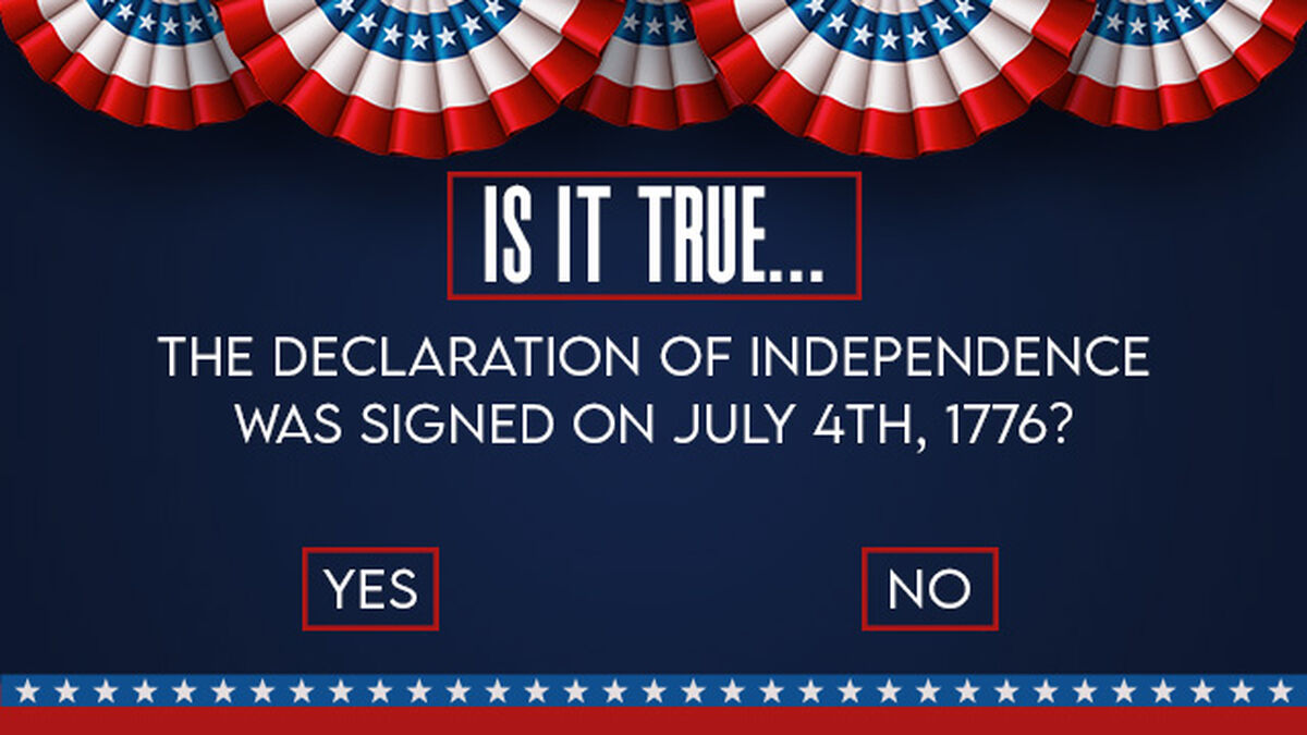 Is it True? 4th of July Edition image number null